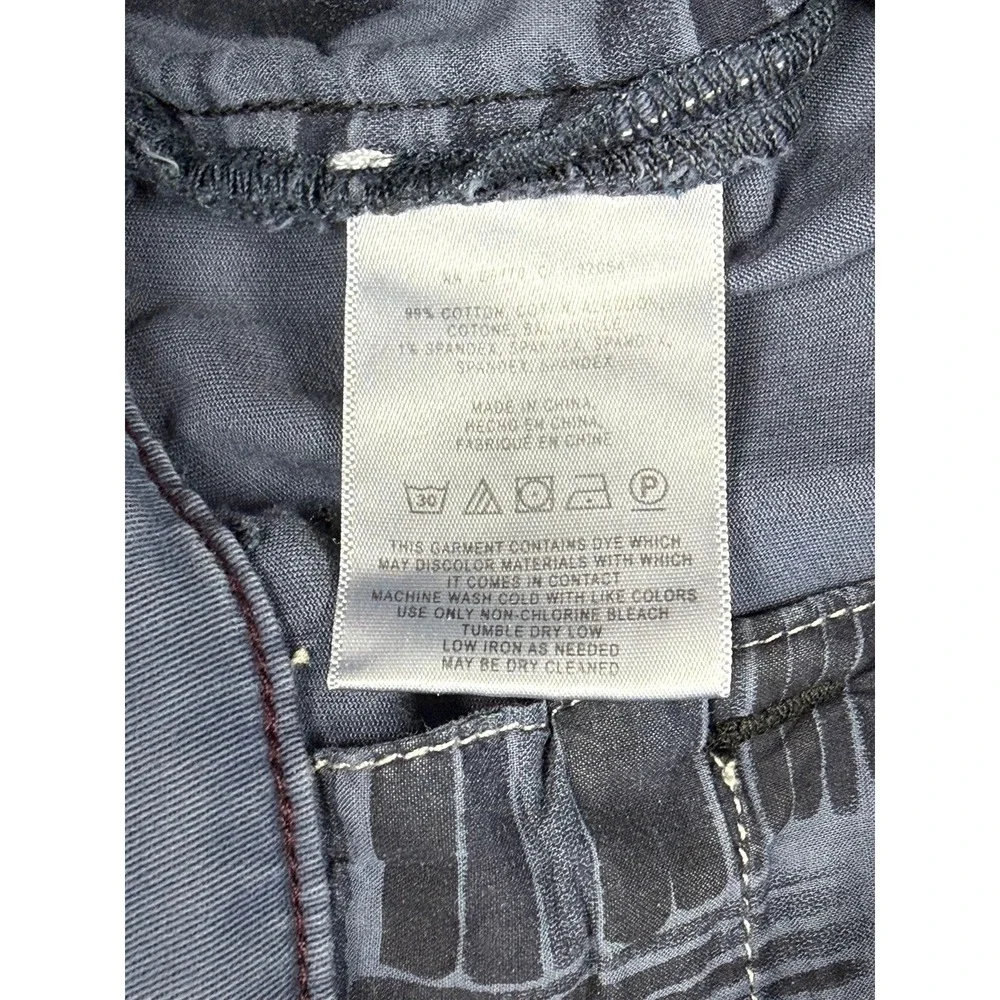 Anthropologie Chino Relaxed‎ Navy Blue Shorts Size 26
